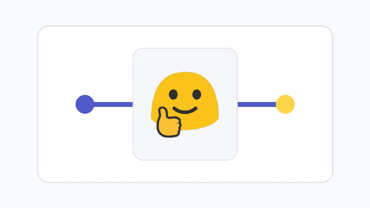 Blob emoji giving a thumbs up